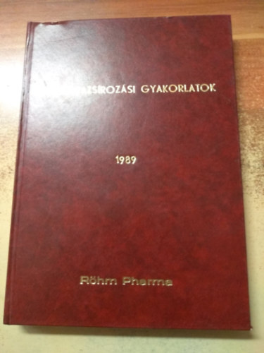 Klaus Lehmann - Gerhardt Rothgang - Heide B�ssler - Dieter Dreher - Hans-Ulrich Petereit - Colin Liddiard - Wolfgang Weisbrod - Lakkdrazs�roz�si gyakorlatok