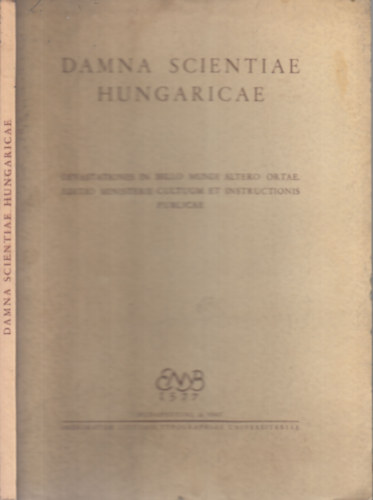Damna Scientiae Hungaricae