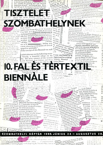 10. Fal és tértextil biennále