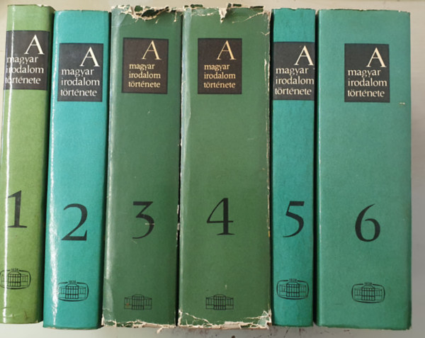 Főszerkesztő: Sőtér István - A magyar irodalom története 1-6.