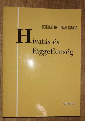 Bódiné Beliznai Kinga - Hivatás és függetlenség