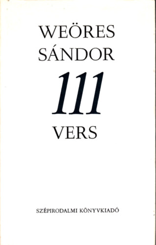 We�res S�ndor - 111 vers