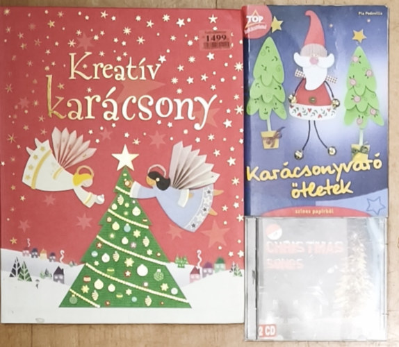 Pia Pedevilla - 2db kar�csonyi foglalkozta� + aj�nd�k CD - Kreat�v kar�csony, Kar�csonyv�r� �tletek + Christmas Songs CD