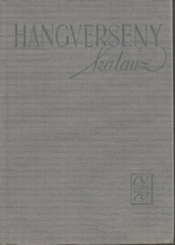Tth Dnes - Hangversenykalauz (Tth)