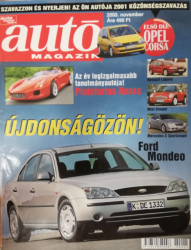 Autó Magazin 2000. November
