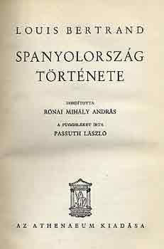 Louis Bertrand - Spanyolorszg trtnete