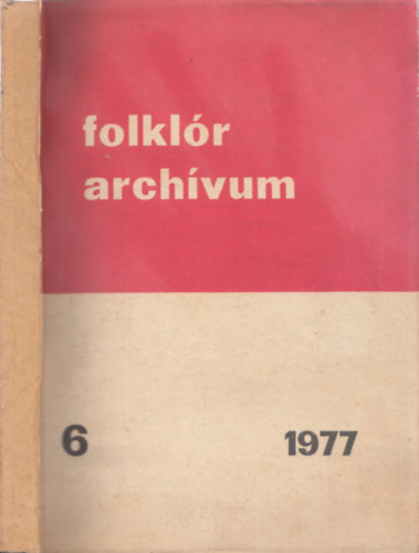 Hoppl Mihly - Folklr archvum 6.