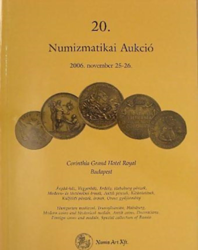 Rehk Szonja Anna - 20. Numizmatikai Aukci