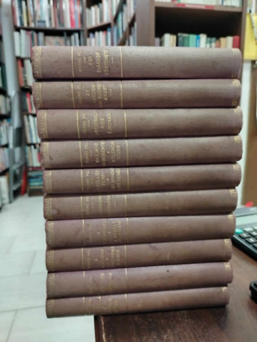 Forró Pál - Forró Pál munkái I-X. Gyűjteményes díszkiadás.