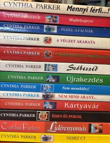 Cynthia Parker - 13 db Cynthia Parker romantikus regny