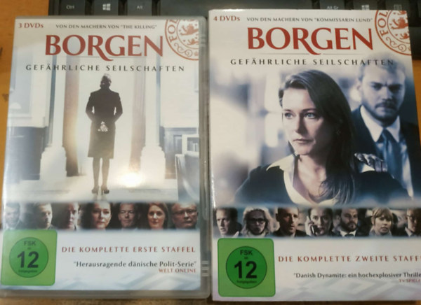 Adam Price - Borgen - Gefährliche Seilschaften (A teljes első és második évad!)(7 DVD)