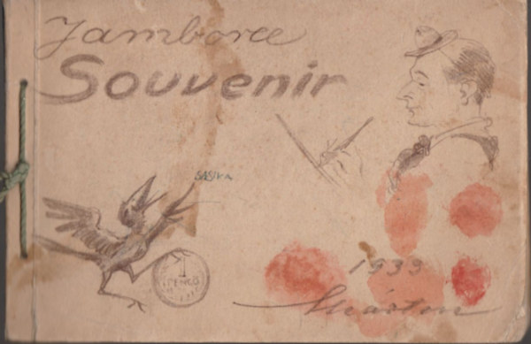 Jamboree Souvenir - Márton László rajzai (1933 Gödöllő) - Cserkészet