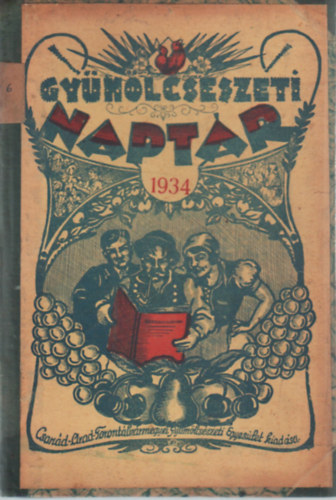 Szundy Jen� - Gy�m�lcs�szeti napt�r 1934