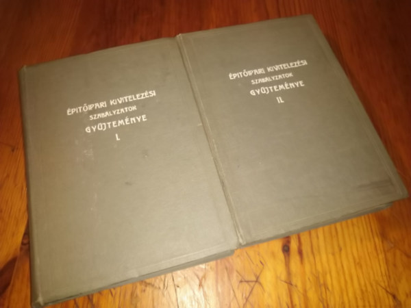 Több szerző - Építőipari kivitelezési szabályzatok gyűjteménye I.-II.