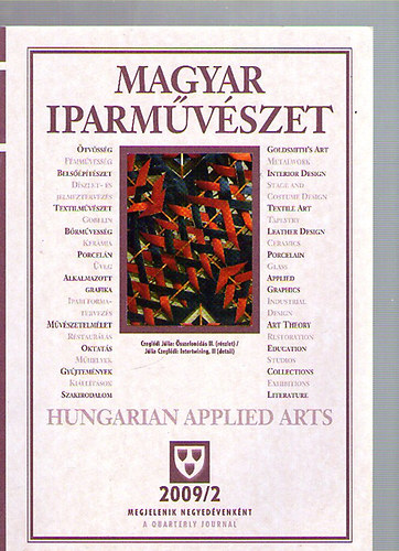 Magyar iparmvszet 2009/2