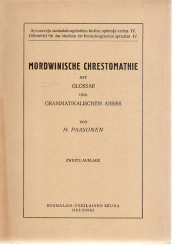 H. Paasonen - ---