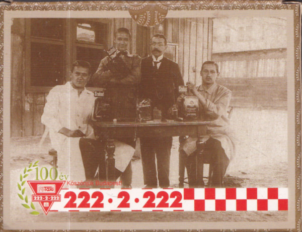 100 éves a Főtaxi (2×55 lapos francia játékkártya)