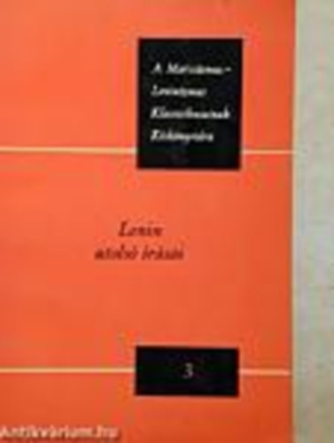 Lenin - Lenin utols rsai