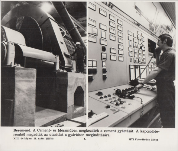 MTI eredeti fotó: Beremend - Cement- és Mészmű (17x24 cm)