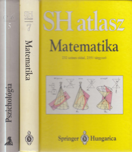 2 db. SH Atlasz (Matematika + Pszichológia)
