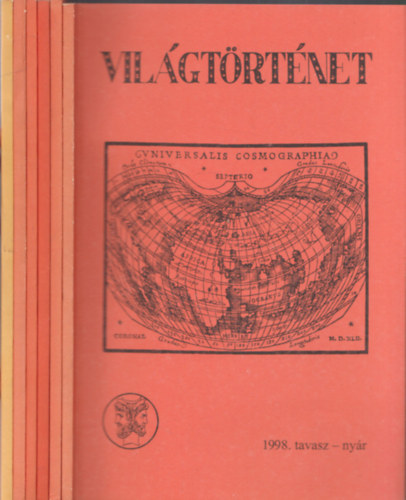 Incze Mikls (szerk.) - Vilgtrtnet 1996 + 1997 + 1998 - teljes vfolyamok (3 db teljes vfolyam 6 ktetben)
