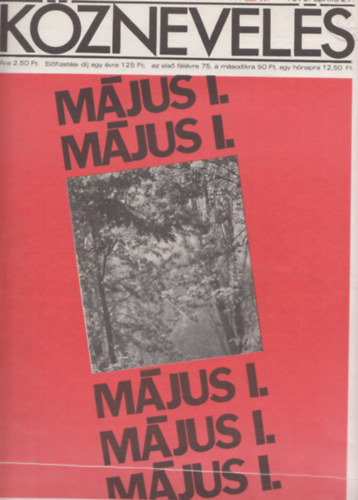 Tth Lszl (fszerk.) - Kznevels XXXV. vfolyam 17. szm (1979. prilis 27.)