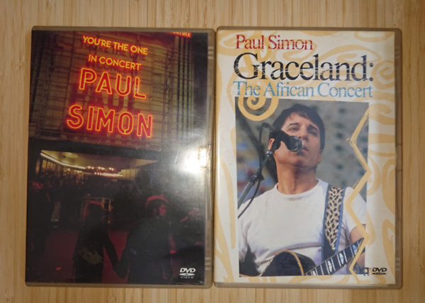 Paul Simon - Paul Simon két koncert DVD-je: Graceland - The African Concert, You're the One in Concert