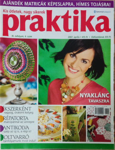 Boda Ildik (fszerk.) - Praktika XI. vfolyam 4. szm (2007. prilis)