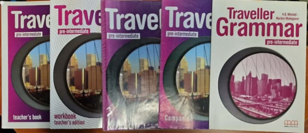 H.Q. Mitchell-J. Scott - 5db Traveller pre-elementary  B1: Student's Book + 2 Teacher book+companion