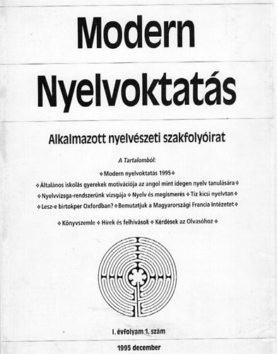 Szpe Gyrgy (szerk.) - Modern nyelvoktats 1995.
