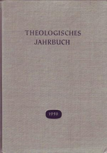 Albert Dnhardt - Theologisches Jahrbuch