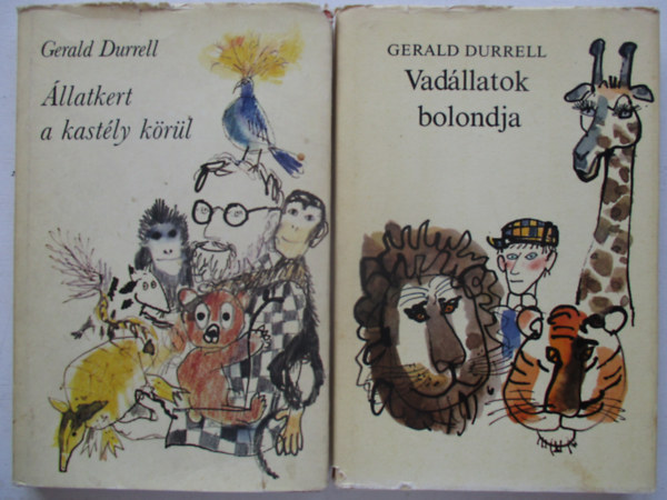 Gerald Durrell - llatkert a kastly krl + Vadllatok bolondja