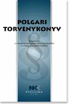 Polgári Törvénykönyv 2007. szept. 1.