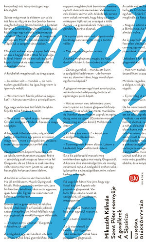 Mikszáth Kálmán - Szent Péter esernyője - A gavallérok - A Sipsirica - Európa Diákkönyvtár