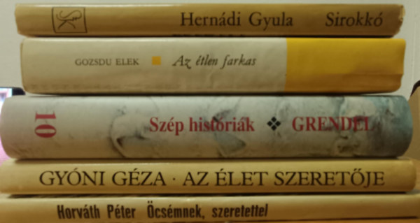 Horvth Pter, Grendel Lajos, Gyni Gza, Herndi Gyula, Godzsu Elek - Kortrs knyvcsomag