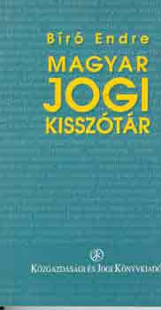 Br Endre - Magyar jogi kissztr