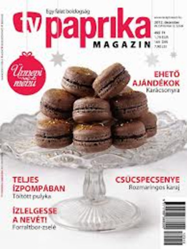 Zsigmond Gbor (szerk.) - TV Paprika magazin - 2012. december