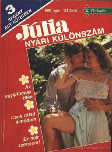 Emmy DarcyRobyn DonaldSara Wood - Júlia 1991.nyári különszám