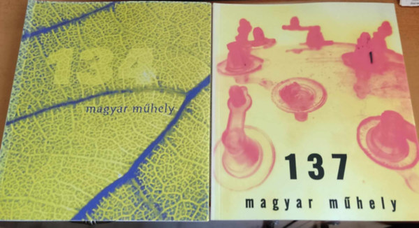 2 db Magyar Műhely művészeti folyóirat