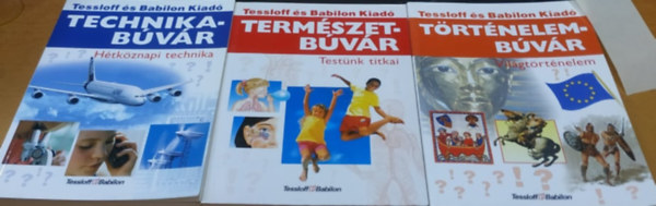 Rainer Kthe, Hauke Kock, Thies Schwarz, Bianca Johannsen, Giampietro Costa - Technikabvr: Htkznapi technika + Termszetbvr: Testnk titkai + Trtnelembvr: Vilgtrtnelem (3 ktet)