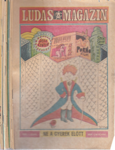 Árkus József (főszerk.) - 9 db. Ludas magazin 1982. (hiány: március, május, szeptember) + Nyári örömök