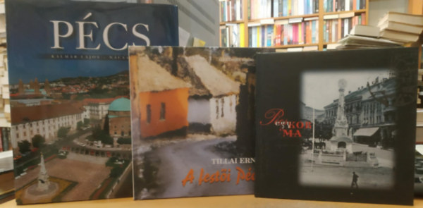 Tillai Ern, Dr. Polnyi Imre, Kalmr Lajos, Ncsa Jnos - 3 db Pcs + Pcs egykor s ma + A festi Pcs