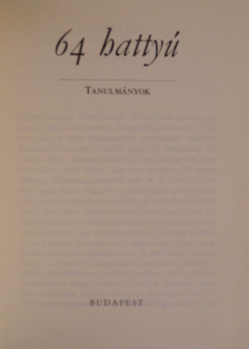 Nemes Nagy �gnes - 64 hatty�