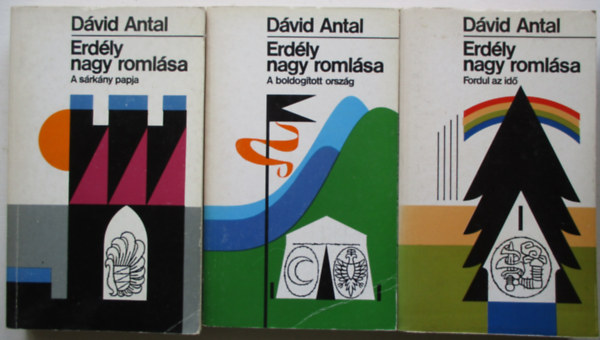 Dvid Antal - Erdly nagy romlsa I-III.