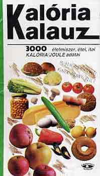 Kalóriakalauz (3000 élelmiszer, étel, ital kalória/joule adatai)