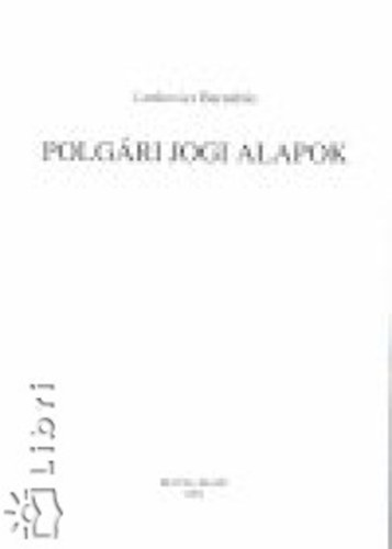 Lenkovics Barnabs - Polgri jogi alapok